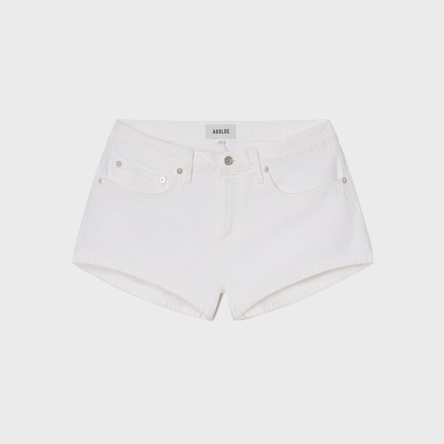 Agolde Low Rise Parker Short - Marshmallow