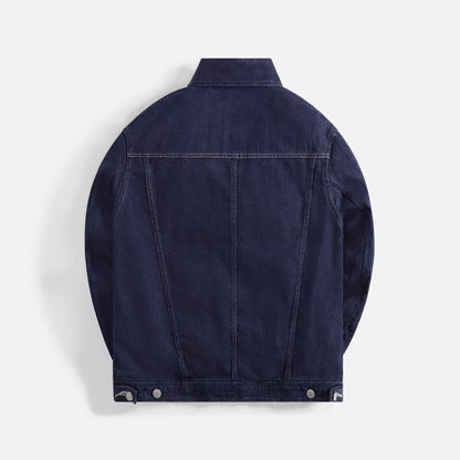 Auralee Selvedge Light Denim Blouson - Indigo