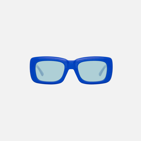 The Attico Marfa Frames - Electric Blue / Blue Lens