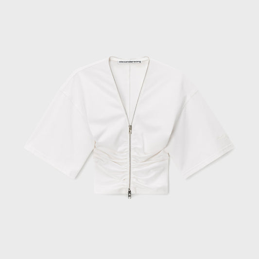 Alexander Wang Gathered Tee - White