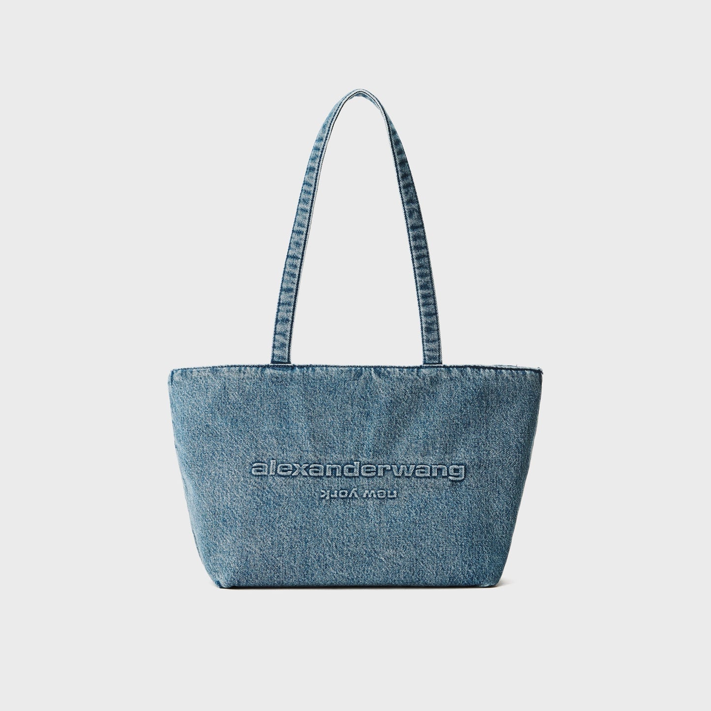 Alexander Wang Punch Medium Tote Bag - Vintage Medium Indigo Denim