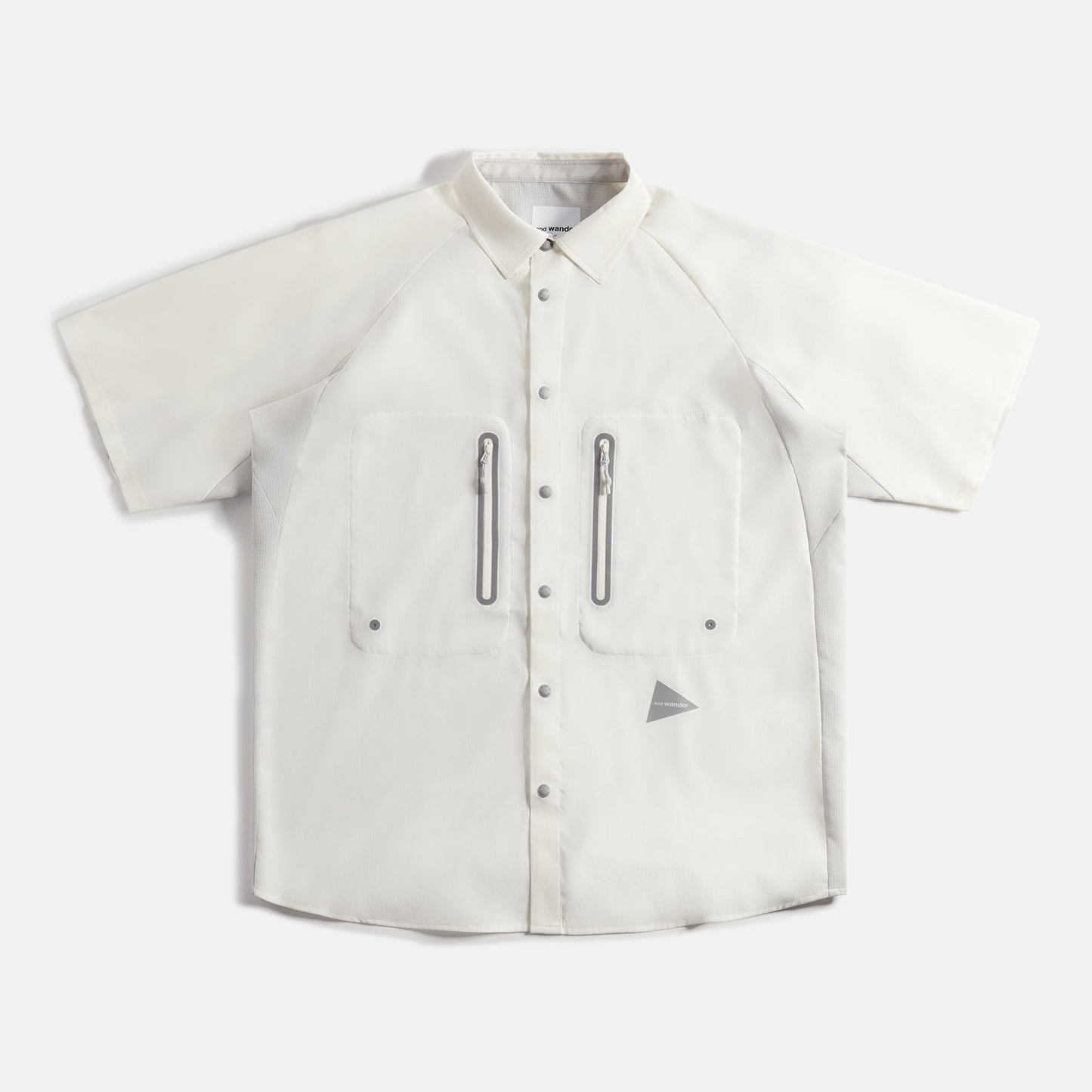 and wander Tech Shirt - White