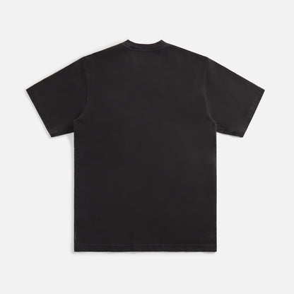 Awake NY Classic Embroidered Logo Pocket Tee - Black