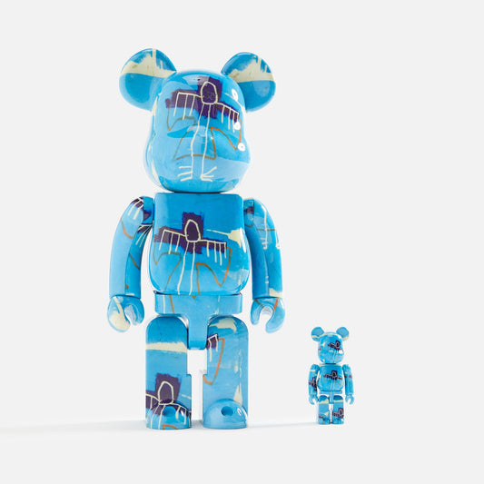 Medicom Toy BE@RBRICK Jean Michel Basquiat #9 100% & 400%
