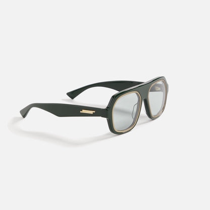 Bottega Veneta Rim Aviator - Green