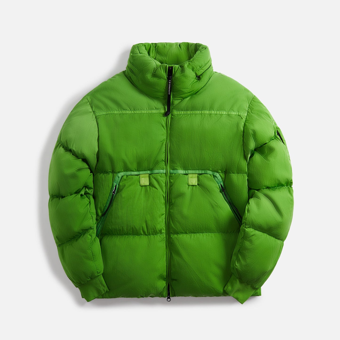 CP Company Eco Chrome R Mixed Down Jacket - Lime Green