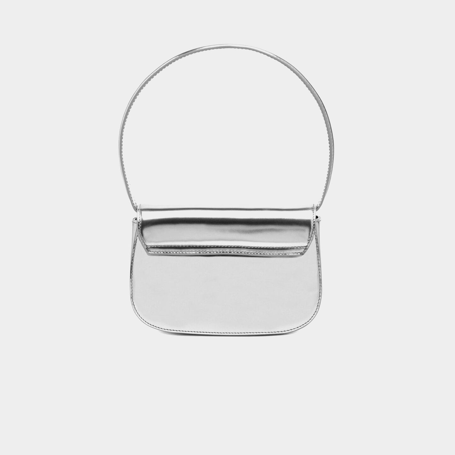 Diesel D Logo Bag - Silver Mirror