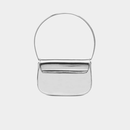Diesel D Logo Bag - Silver Mirror