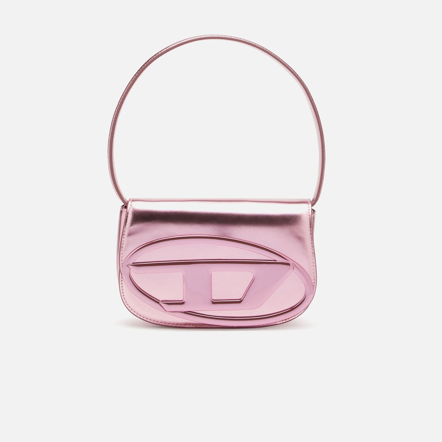 Diesel D Logo Bag - Pink Mirror