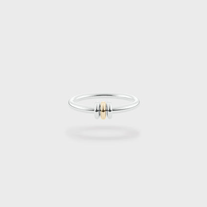 Spinelli Kilcollin Sirius SG Core Ring - Silver / Gold