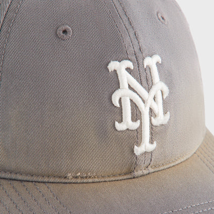 Kith & '47 for the MLB New York Mets Washed Franchise LS Cap - Concrete - PH