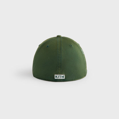 Kith & '47 for the MLB New York Mets Washed Franchise LS Cap - Conifer - PH