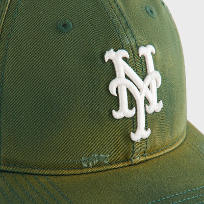 Kith & '47 for the MLB New York Mets Washed Franchise LS Cap - Conifer - PH