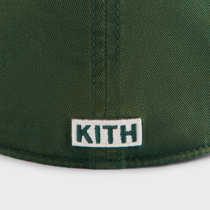 Kith & '47 for the MLB New York Mets Washed Franchise LS Cap - Conifer - PH