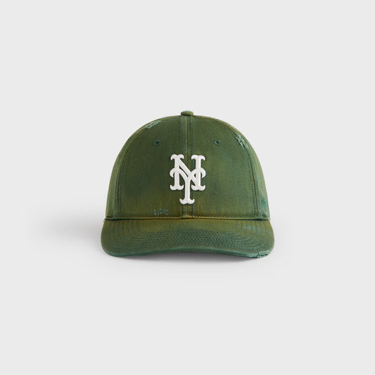 Kith & '47 for the MLB New York Mets Washed Franchise LS Cap - Conifer - PH