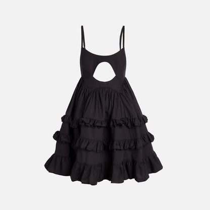 Sandy Liang Battu Dress - Black