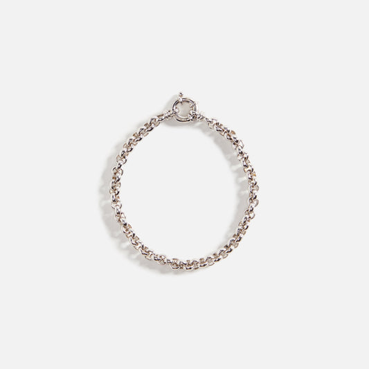 Tom Wood Thick Rolo Bracelet - Silver