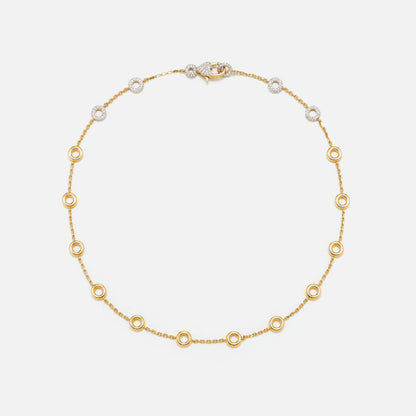 Yvonne Leon Collier Full Donuts Gold Diamants OJ Multi Donut N - Yellow